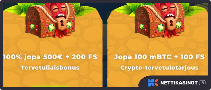 Wazamba kampanjat ja bonus
