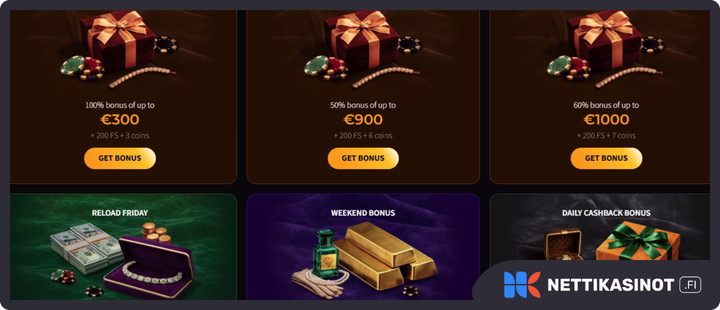 Wild Chance kampanjat ja bonus