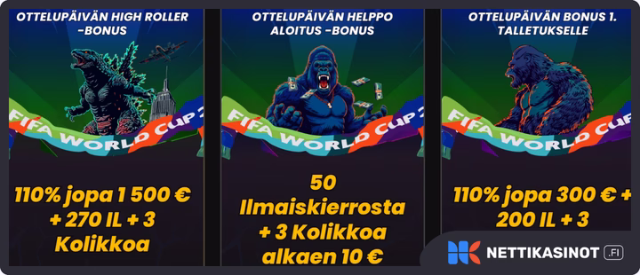 Wild Tokyo kampanjat ja bonus