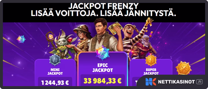 Winsly kampanjat ja bonus