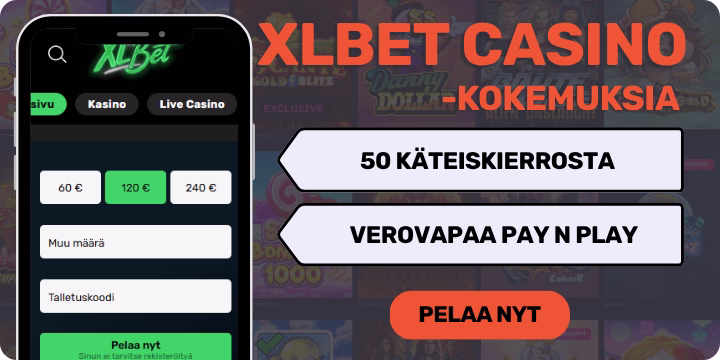 XLbet Casino kokemuksia verovapaasti.