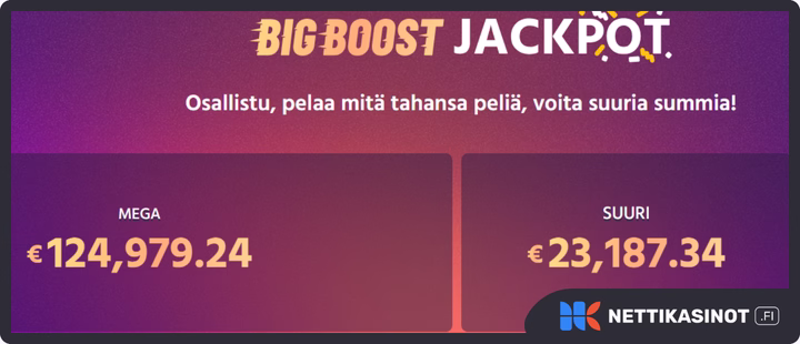 Big Boost kampanjat ja bonus