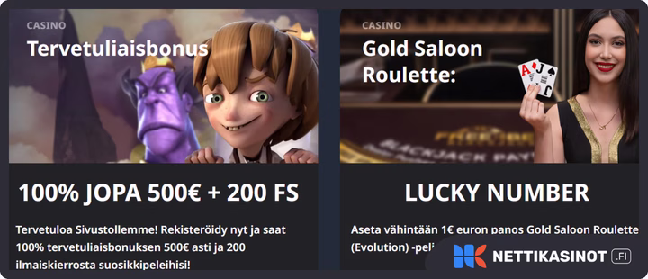 Buran kampanjat ja bonus
