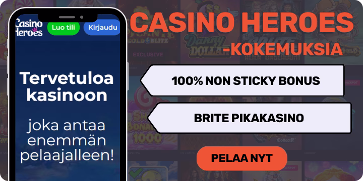 Casino Heros kokemuksia