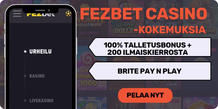 FEZbet casino kokemuksia