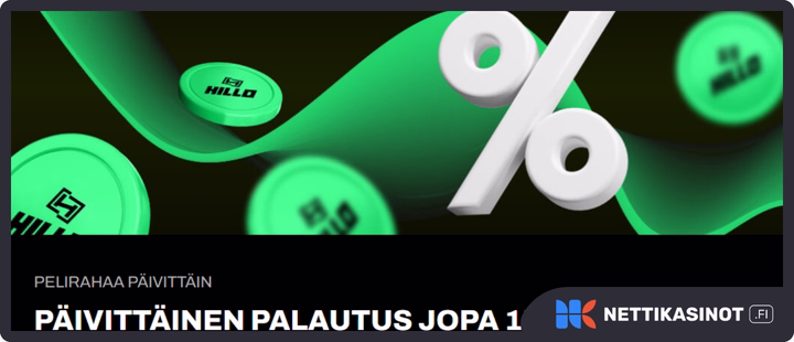 Hillo kampanjat ja bonus