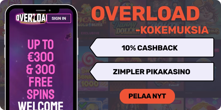 Overload kokemuksia