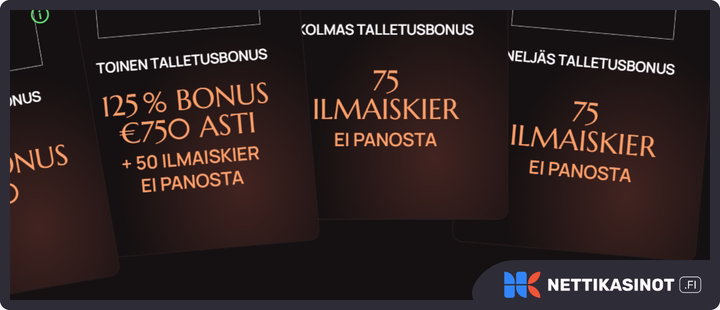 Ritzo kampanjat ja bonus