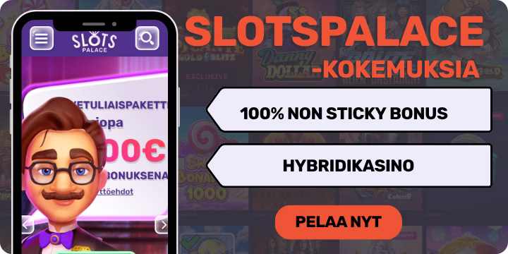SlotsPalace kokemuksia