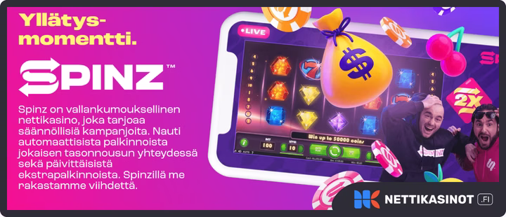 Spinz kampanjat ja bonus