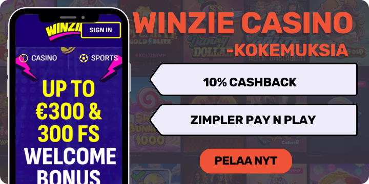 Winzie kasino kokemuksia pikana Zimplerin avulla.