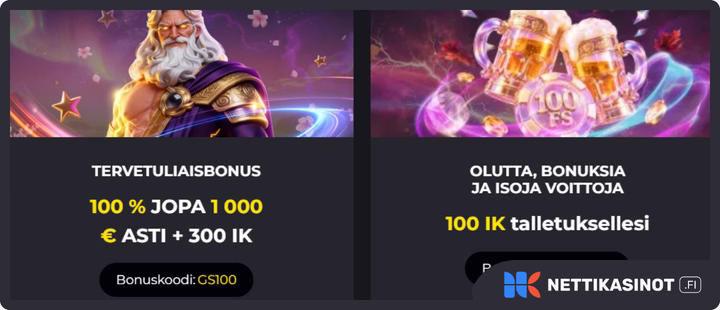 GoldenStar kampanjat ja bonus