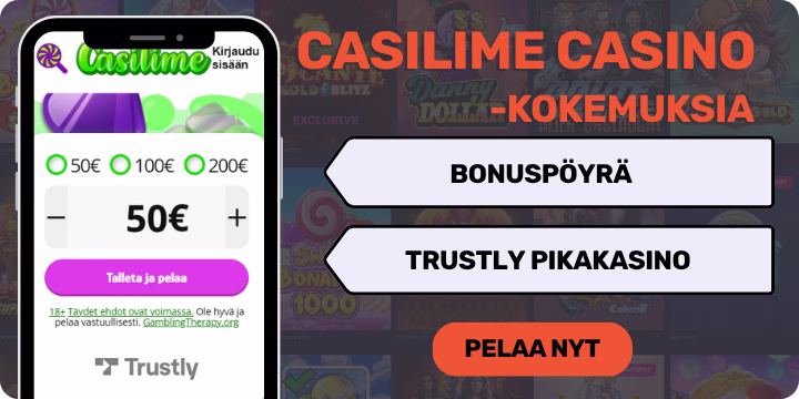 Casilime casino kokemuksia