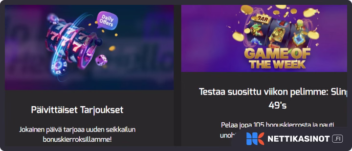 Hellocasino kampanjat ja bonus