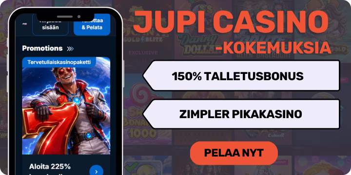 Jupi Casino kokemuksia