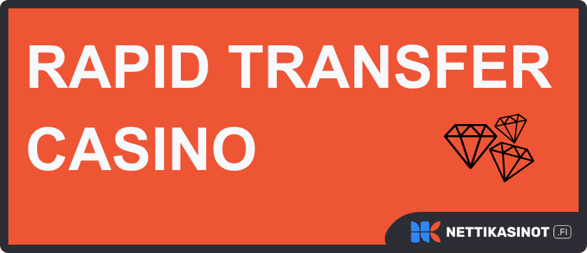 Rapid Transfer casino toimii verkkopankkitunnuksilla.