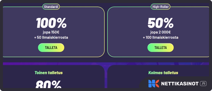 TuffPuff kampanjat ja bonus