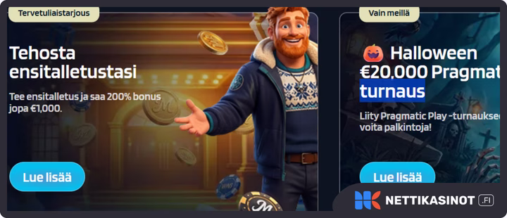Moikka kampanjat ja bonus