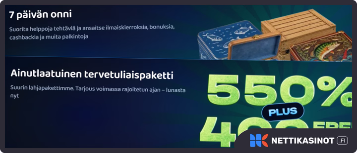 Pike casino kampanjat ja bonus